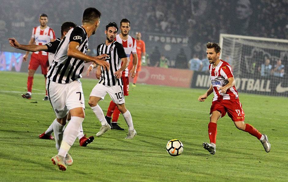  Partizan - Crvena zvezda 158. večiti derbi premije za igrače Partizana 