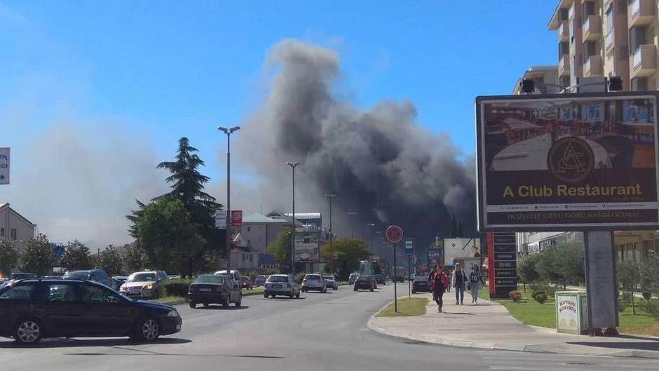  Požari u Podgorici 