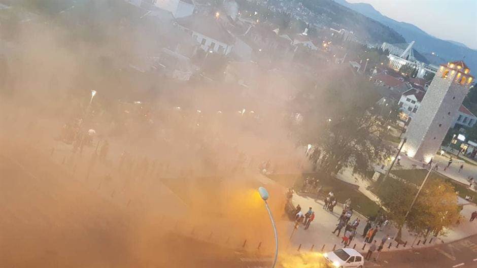  Srbija Crna Gora Podgorica blokada grada 