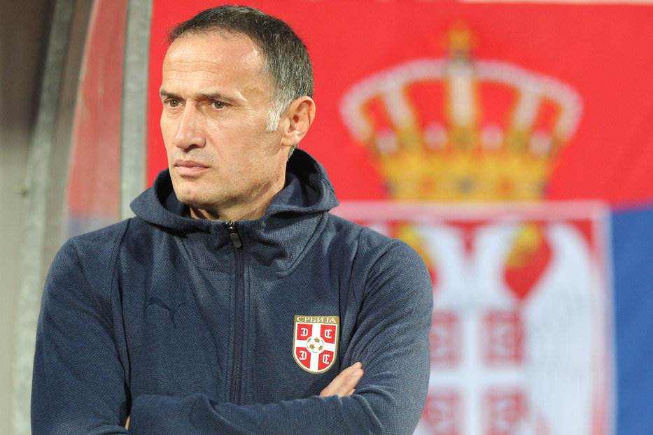  Goran Đorović posle Srbija - Austrija 0:2 Evropsko prvenstvo za mlade 