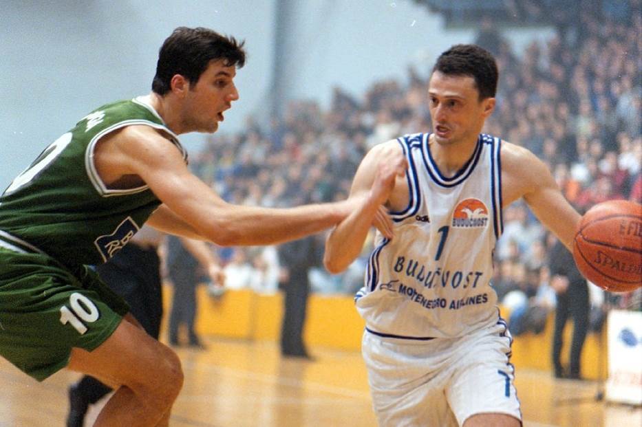  Dejan Radonjić Bajern - Budućnost Evroliga košarkaške uspomene 