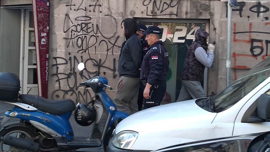  Hapšenje u centru Beograda 
