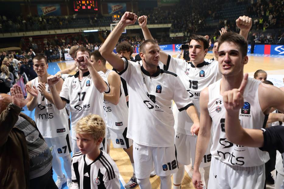  Zenit - KK Partizan Evrokup 2018 navijači gostovanje 