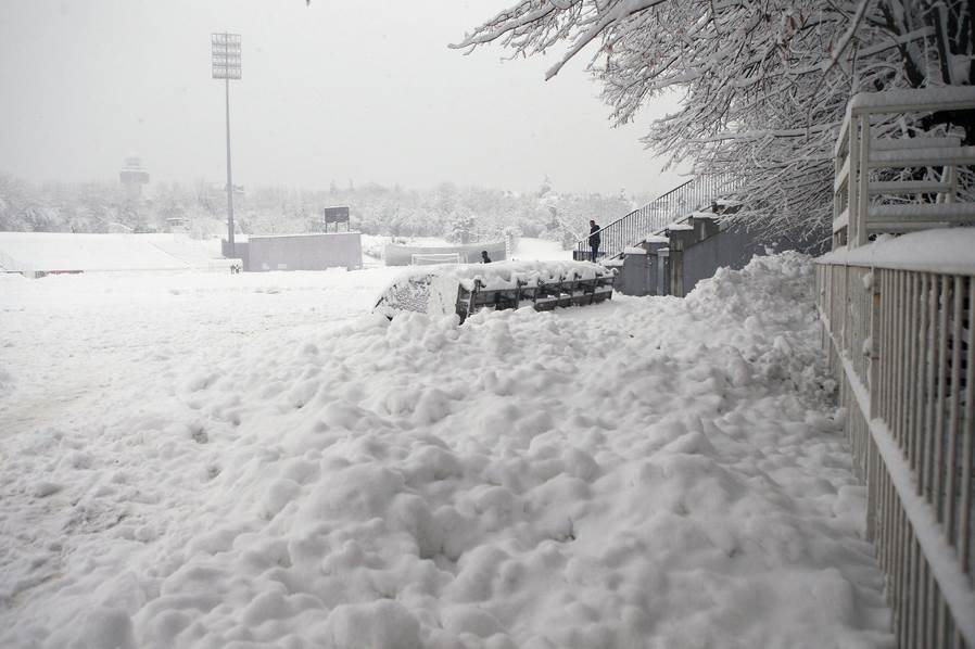 Superliga odlaganje utakmica zbog snega saopštenje 