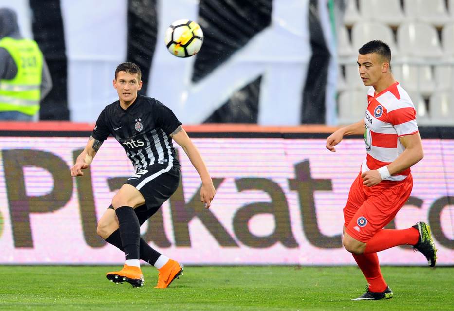  Luka Cucin iz FK Partizan na pozajmicu u FK Spartak 