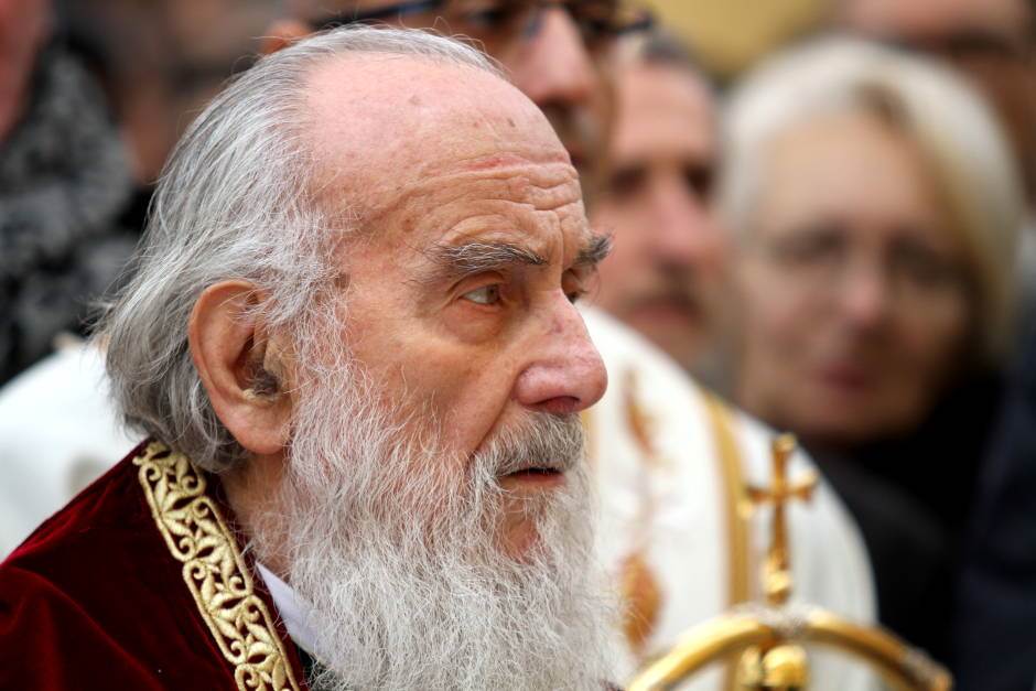  Patrijarh Irinej SPC predvodi litiju u Podgorici za praznik Svetog Simeona Mitorotčivog 