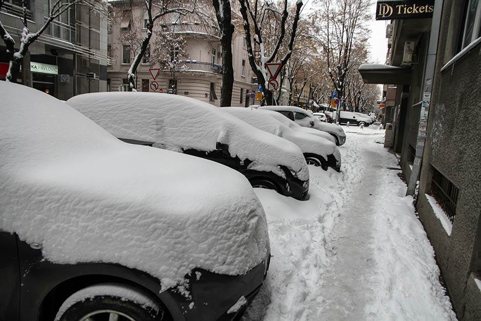  Sneg u Beogradu - rekordna visina u poslednjih pola veka 