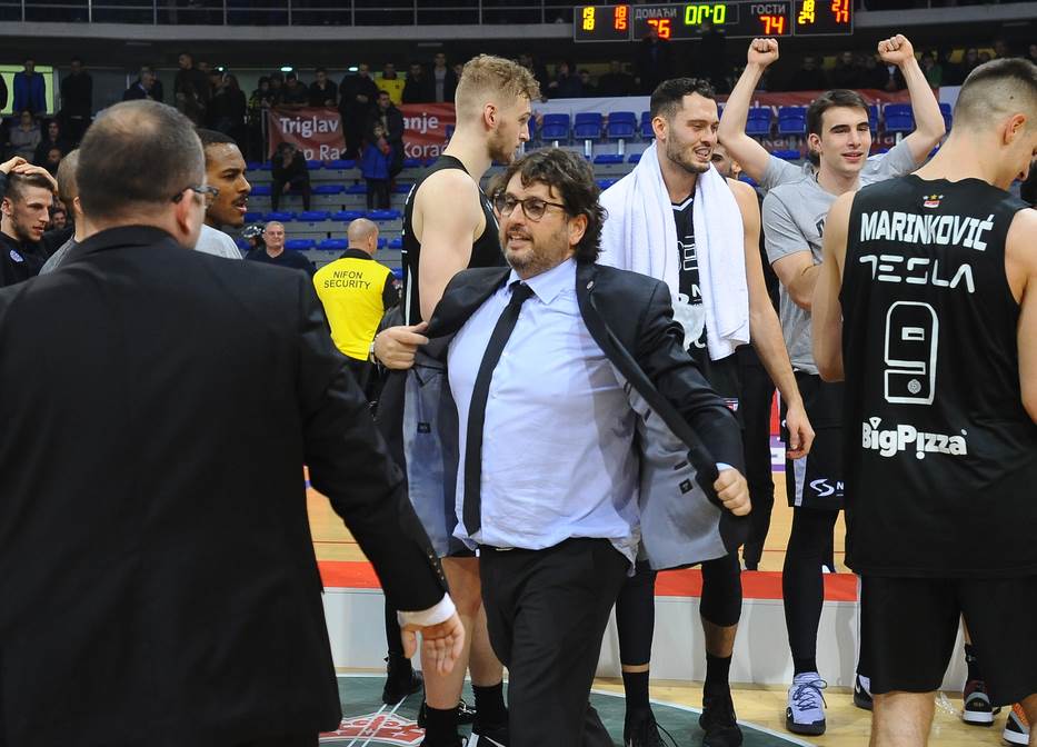 Partizan osvojio Kup Radivoja Koraća, izjava Andrea Trinkijeri 