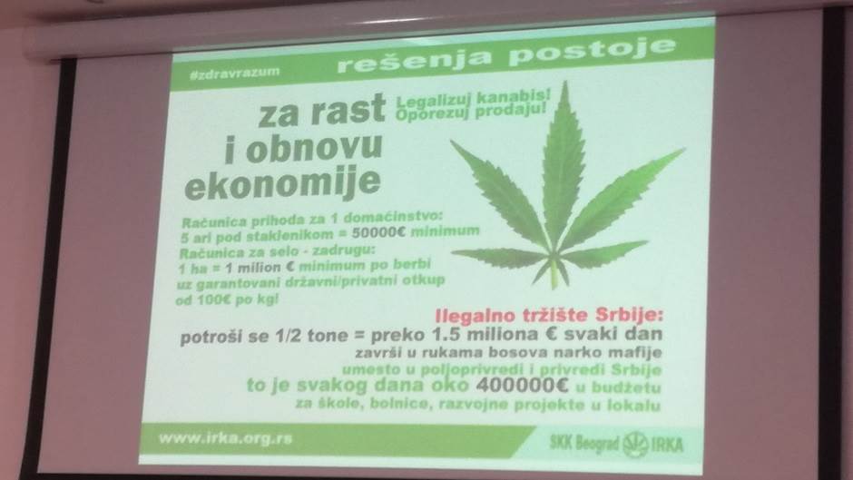  Zelena stranka traži smenu Grujičić i legalizaciju marihuane 