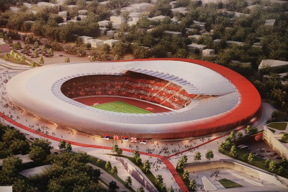  Novi stadion Zvezde rekonstrukcija stadiona Zvezde 