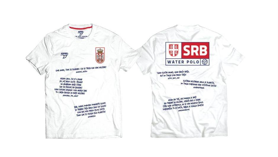  Vaterpolo Srbija majice 
