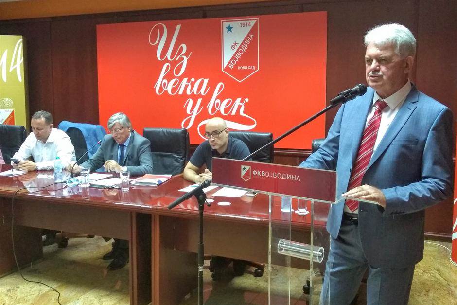  Vojislav Gajić predsednik FK Vojvodina podneo ostavku sednica UO Nikola Lazetić Nenad Lalatović 