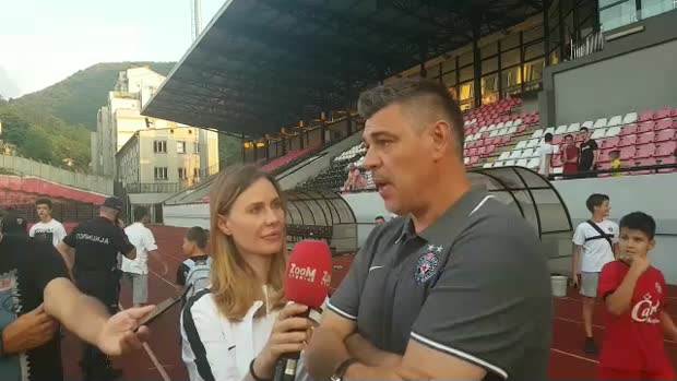  Partizan Budućnost 0:1, pripreme i izjava Savo Milošević 
