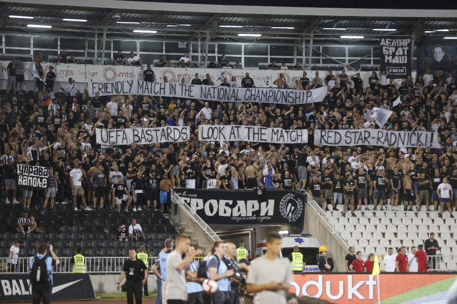  Radnički Niš Partizan saopštenje Superliga 