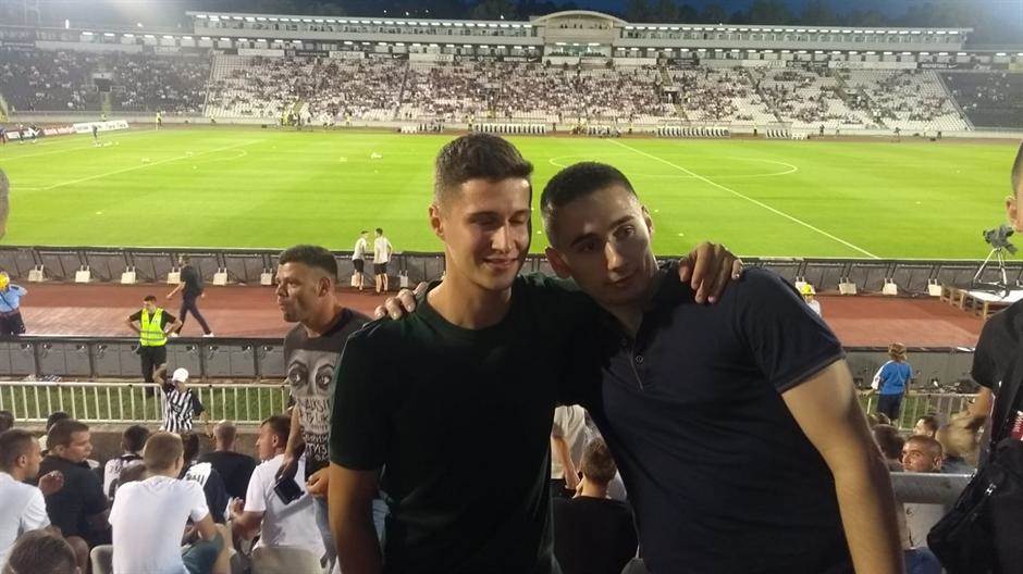  Danilo Pantić došao na meč Partizan - Malatija 
