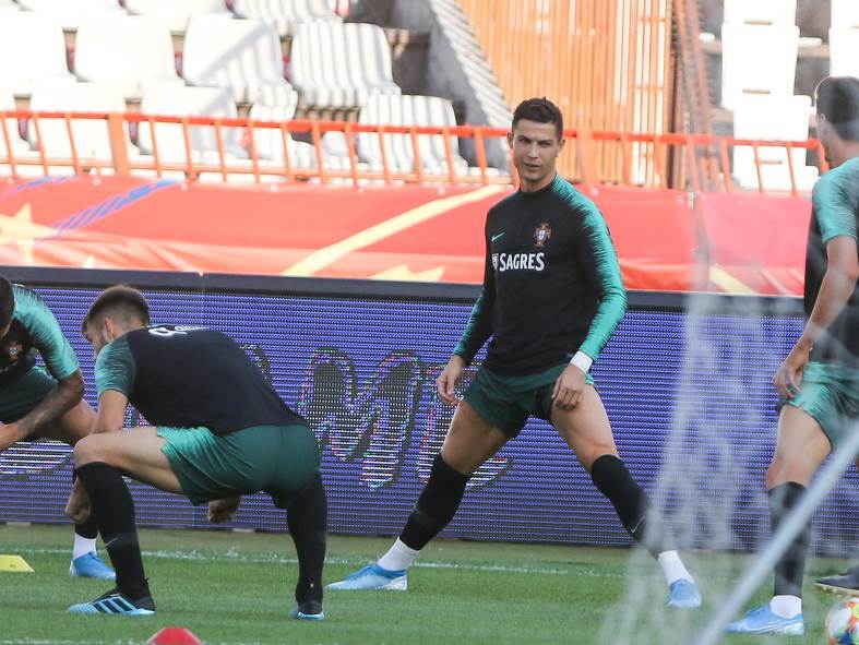  Ronaldo u Beogradu Marakana Srbija Portugal kvalifikacije 