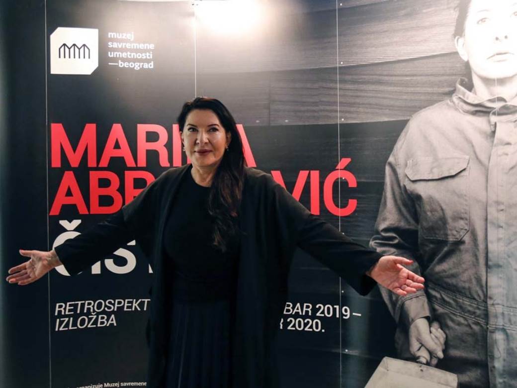  Marina Abramović Čistač izložba video i fotografije 