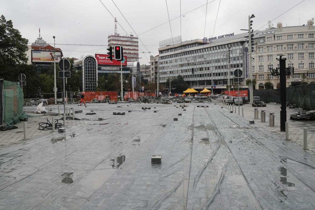  Beograd Trg republike novo raskopavanje demanti nema radova još pet godina 