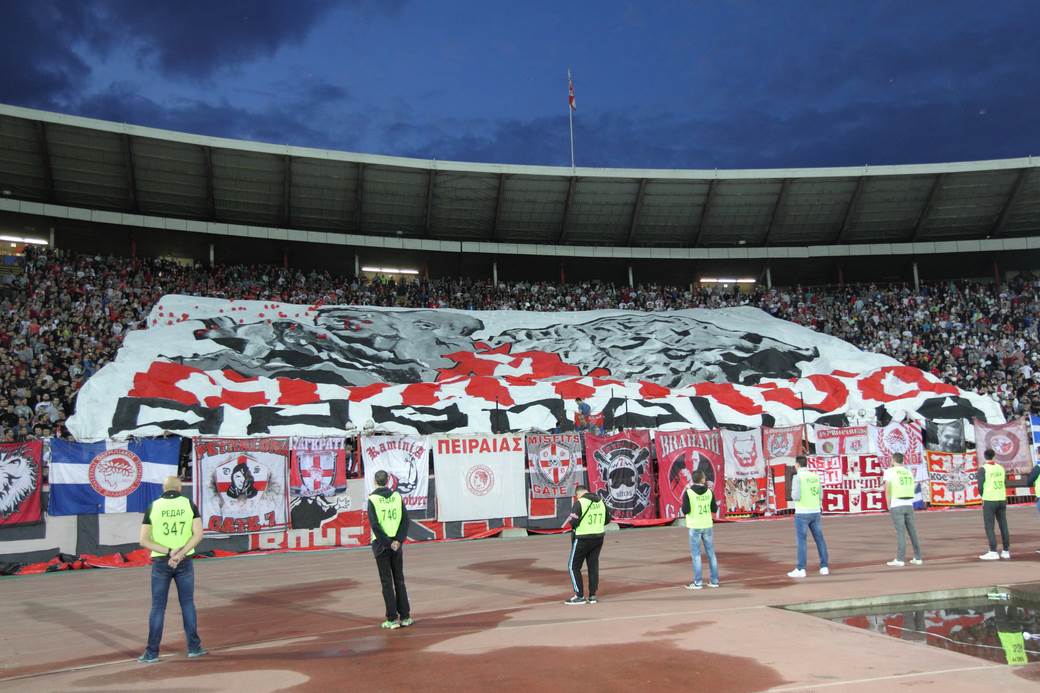  Crvena zvezda - Olimpijakos navijači Delije Gate 7 Spartak Moskva iste boje ista vera 