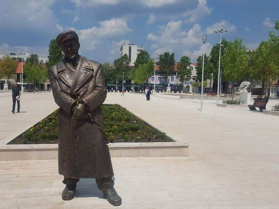  Nikšić uhapšen Beograđanin zbog izazivanja mržnje spomenik Ljubu Čupiću 