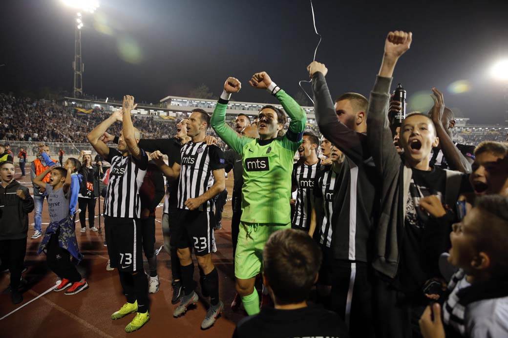  Partizan Mančester junajted Liga Evrope 