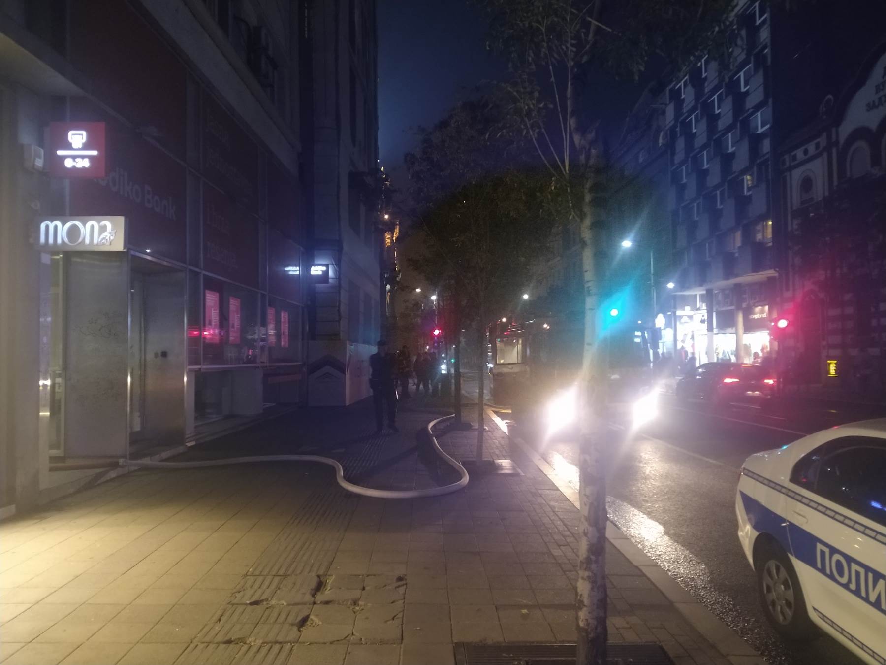  Požar u Beogradu - Goreo stan na Terazijama 
