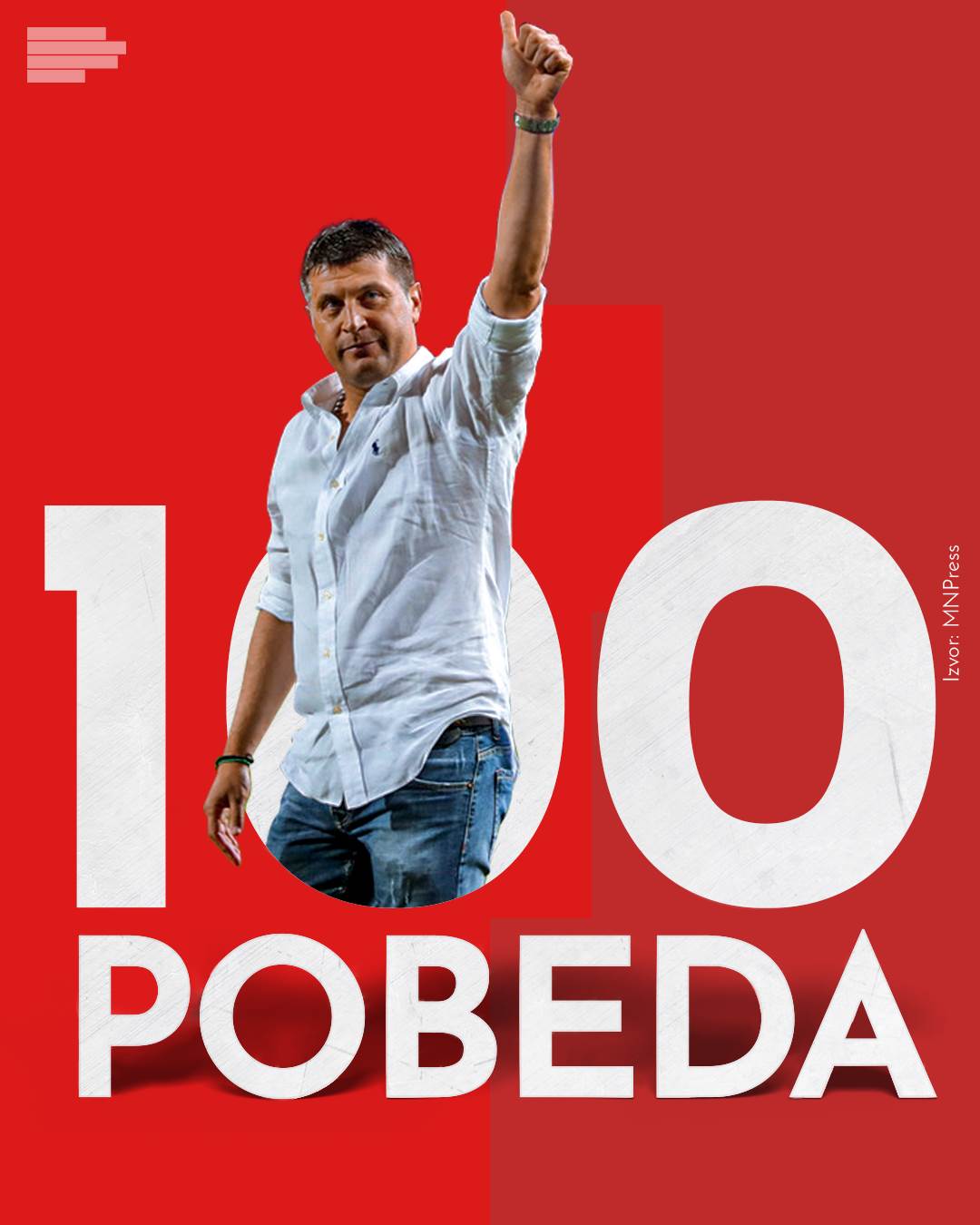  Vladan Milojević Crvena zvezda 100 pobeda 