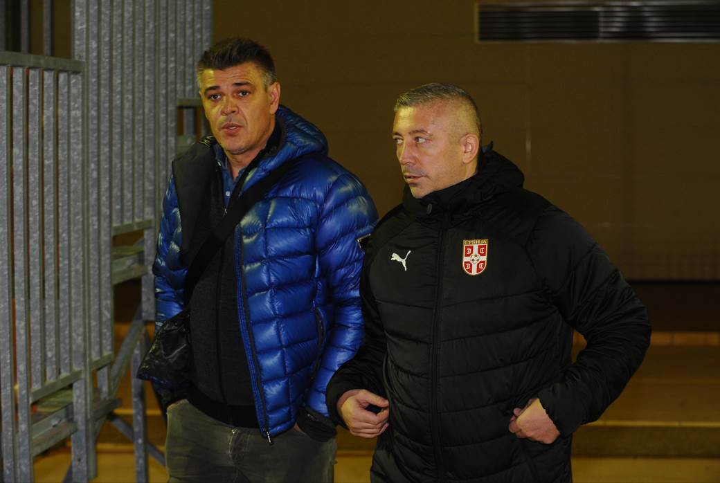  Savo Milošević i Slaviša Kokeza zajedno na treningu "orlova" u Pazovi FOTO 