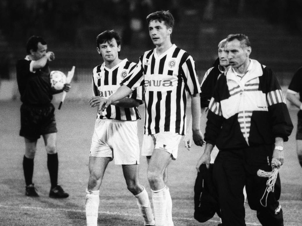  Slaviša Jokanović i Davor Šuker transfer Crvena zvezda 1991. godina 