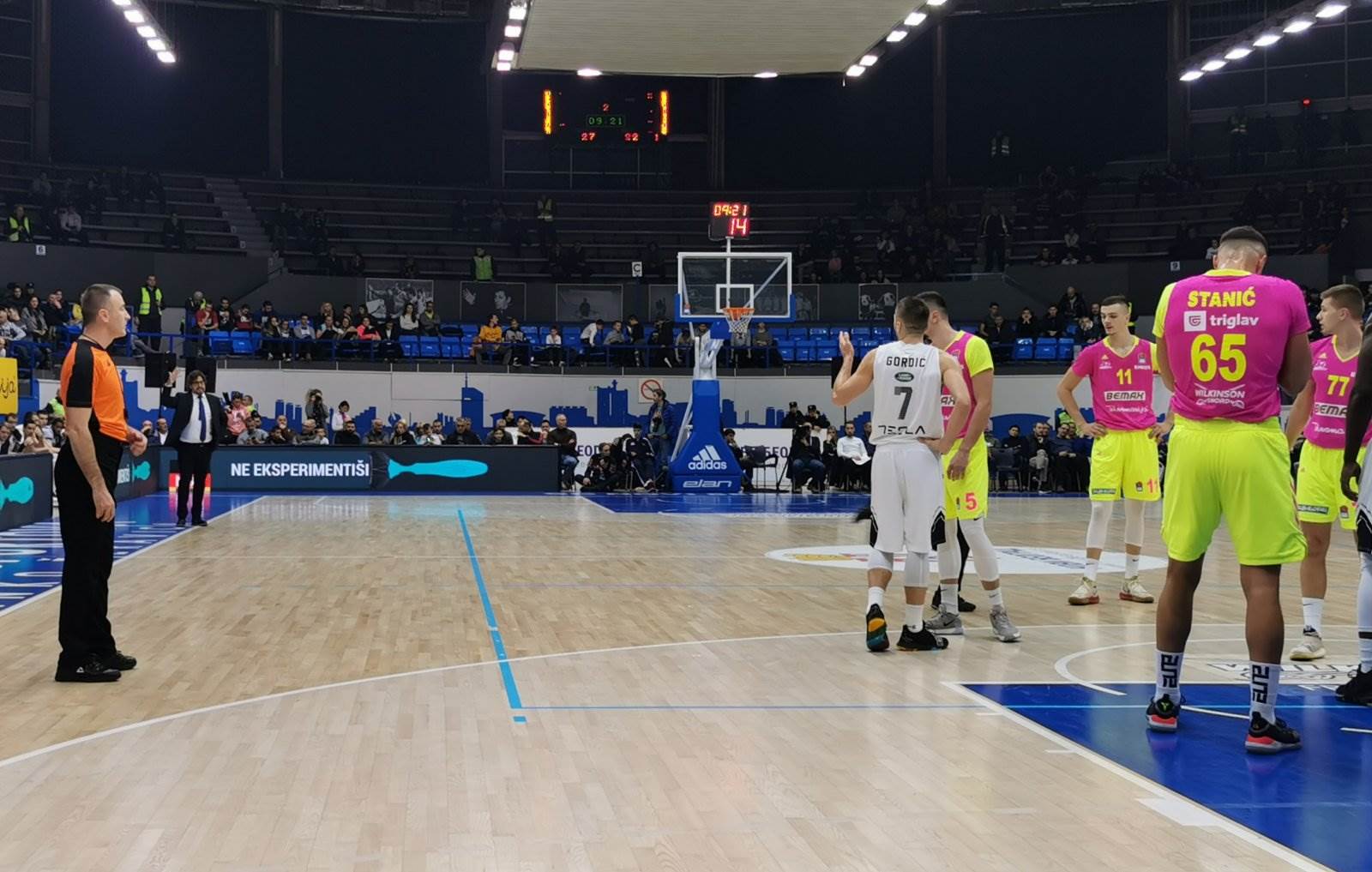  KK Mega - KK Partizan UŽIVO prenos Arena Sport livestream ABA liga highlights sportske vesti 