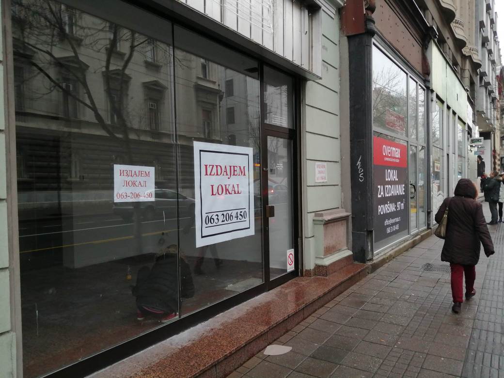  Vanredno stanje Beograd zakup poslovnog prostora  