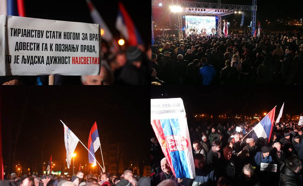  Protesti opozicije i vlasti u Banjaluci 