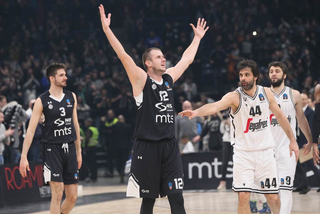  KK Partizan Novica Veličković emocije mnogo mi znači rekord košarka aba liga sportske vesti 