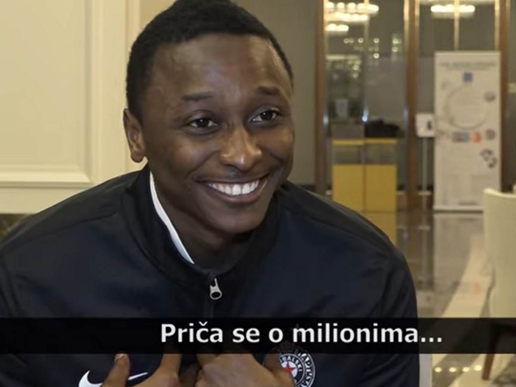  Umar Sadik intervju Umar Sadik fudbaler Partizana ponude za sadika 
