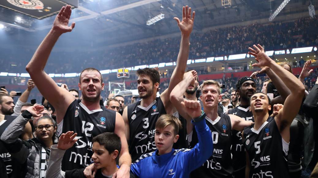  KK Partizan najbolja utakmica sezone evrokup košarka sportske vesti 