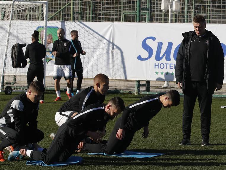  FK Partizan zimske pripreme trening momci do otkaza Sadik kešanje sportske vesti 