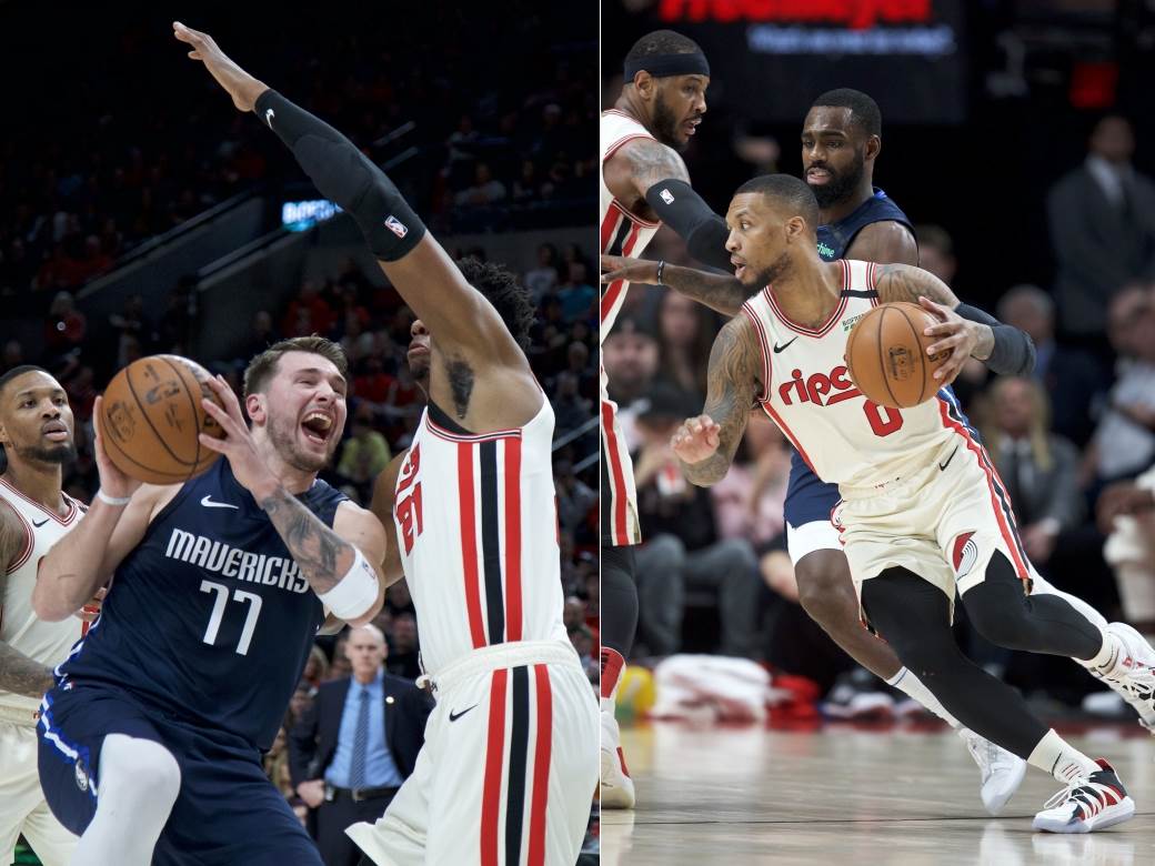 NBA rezultati, TV prenosi Arenasport HD i tabele: Dončić - Lilard dvoboj u Oregonu VIDEO 