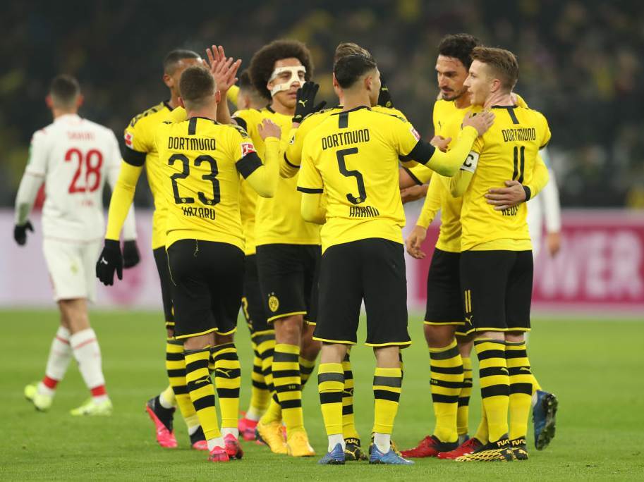  Borusija Dortmund - Keln 5:1, Erling Holand dva gola Norveška, Bundesliga 
