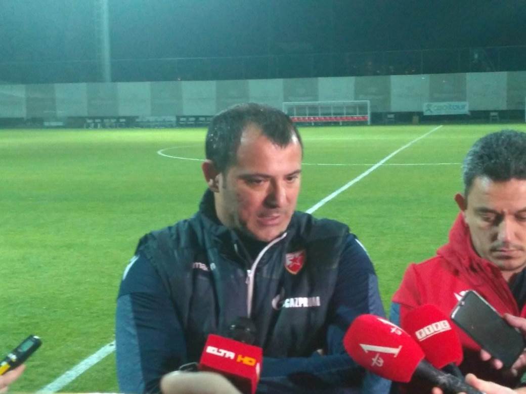  Dejan Stanković izjava pripreme Crvena zvezda Vardar 0:0 
