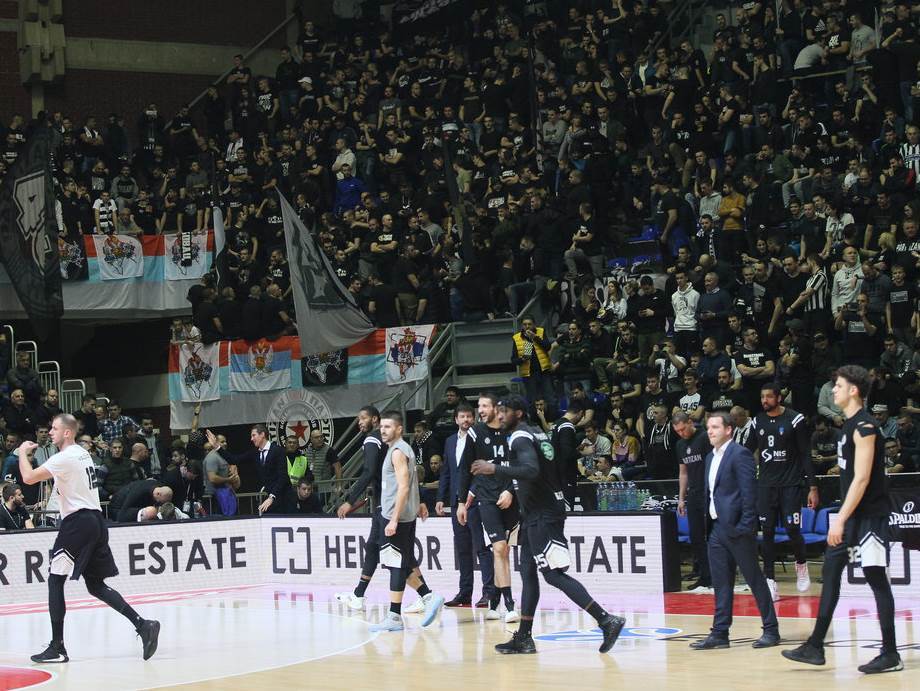  KK Partizan kazna disciplinski sudija Evrokup 