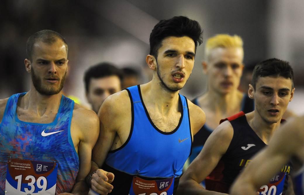  Elzan Bibić novi rekord Srbije 3.000 metara 