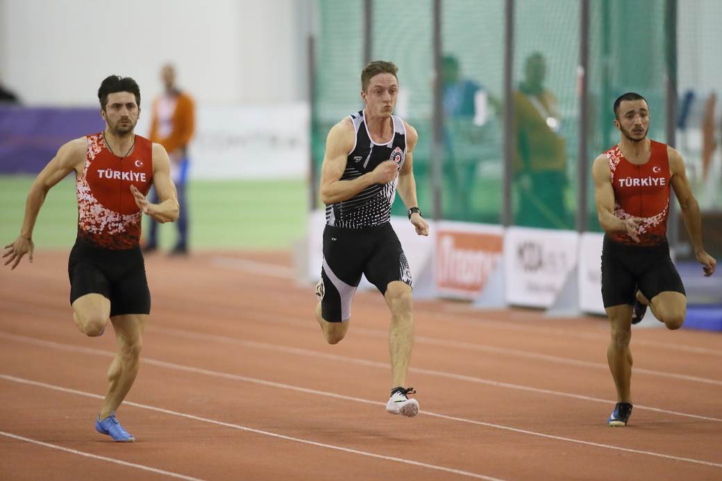  Aleksa Kijanović rekord Srbije u trci na 60 metara - 6,67 sekundi 