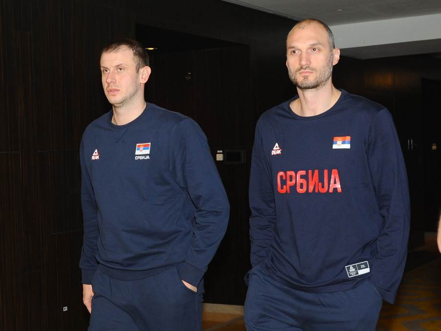 Novica Veličković i Marko Simonović pred meč Finska Srbija, kvalifikacije za Eurobasket 2021 