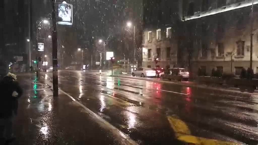  Sneg u Beogradu ulice prohodne 