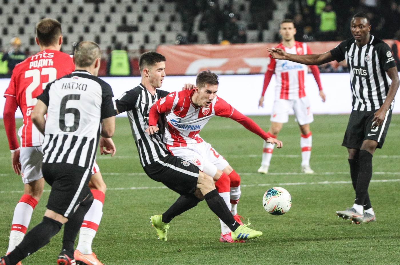  Večiti derbi Crvena zvezda - Partizan Kup Srbije polufinale 2020 