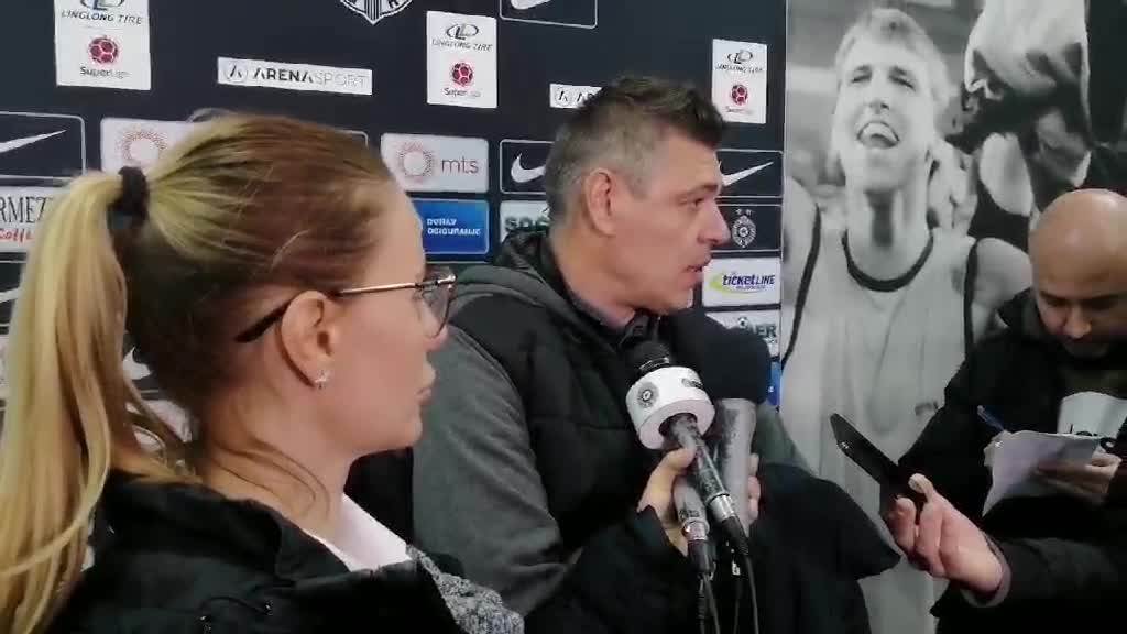  Superliga 25. kolo Partizan Radnički Niš 1:0 Savo milošević izjava nakon pobede 