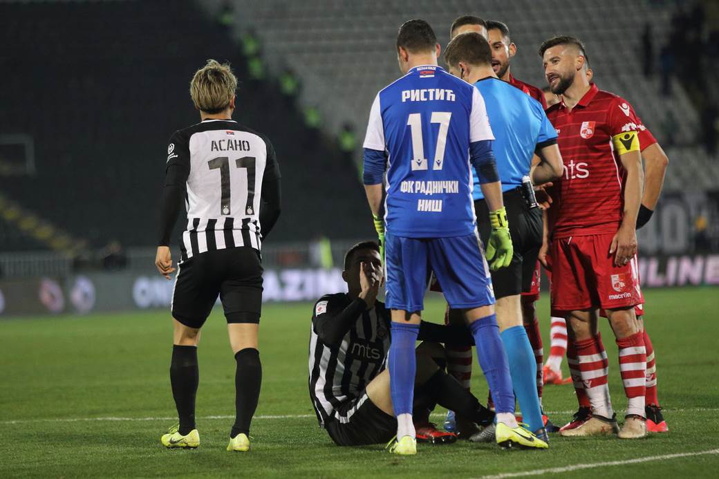  Partizan - Radnički 1:0 penal Slobodan Urošević i Aleksandar Todorovski (VIDEO) 