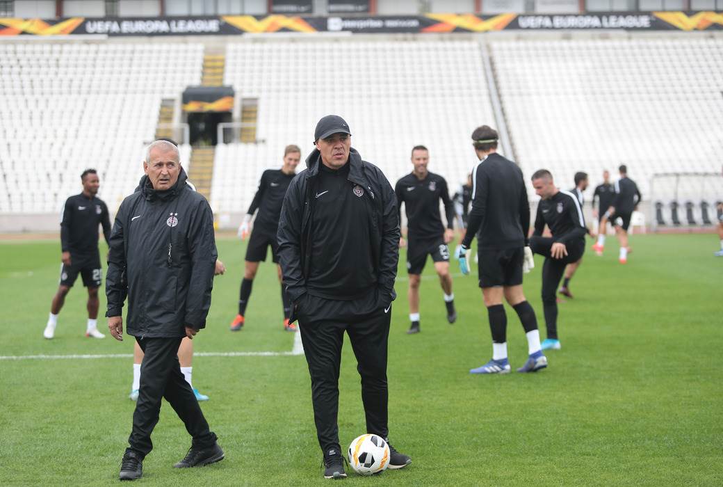  Denis Stojkovć trenira sa FK Partizan 
