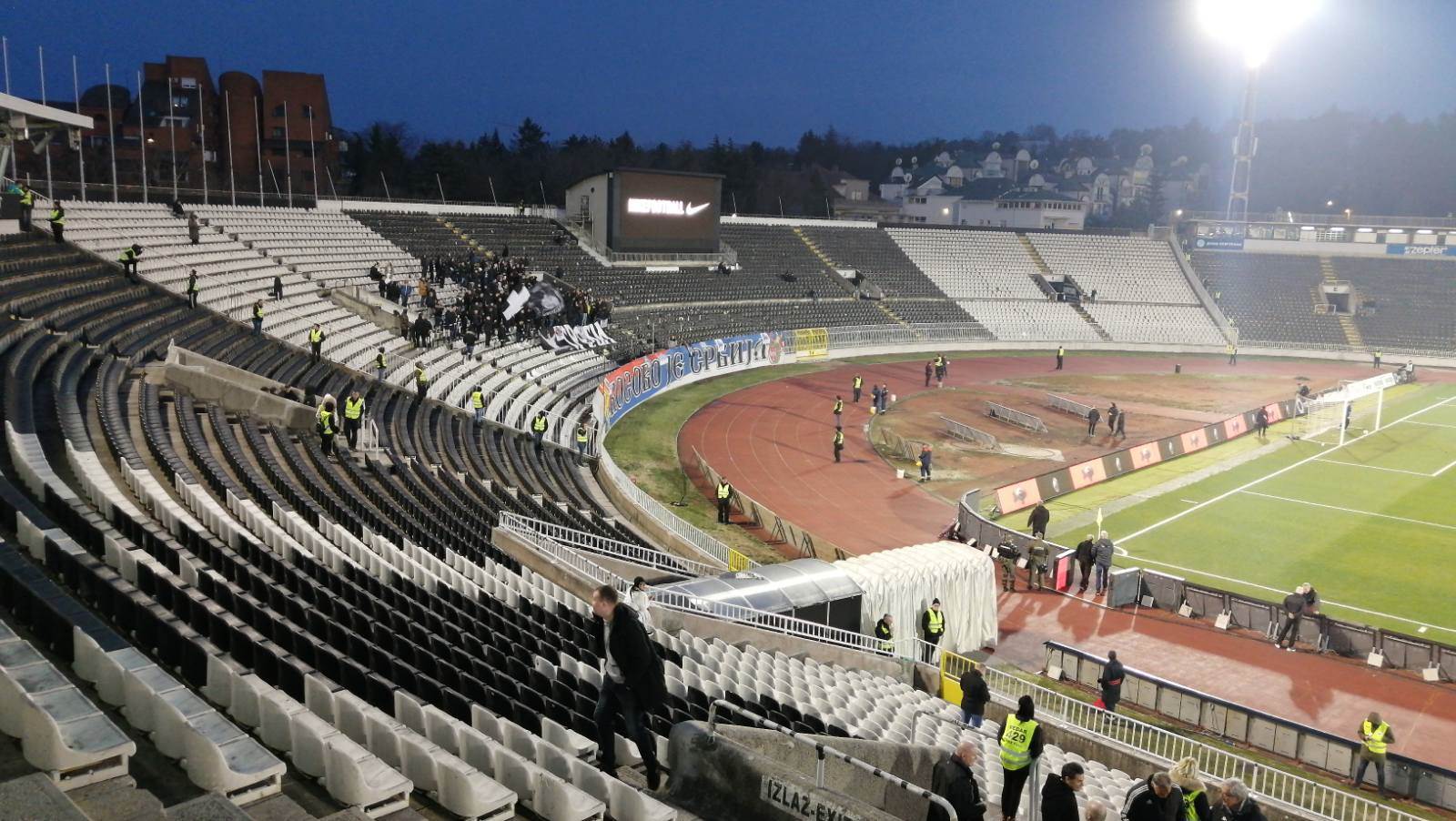  Slaba poseta utakmica Partizan - Spartak Kup Srbije osmina finala 