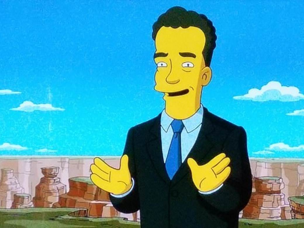  Tom Henks korona virus u Simpsonovima 